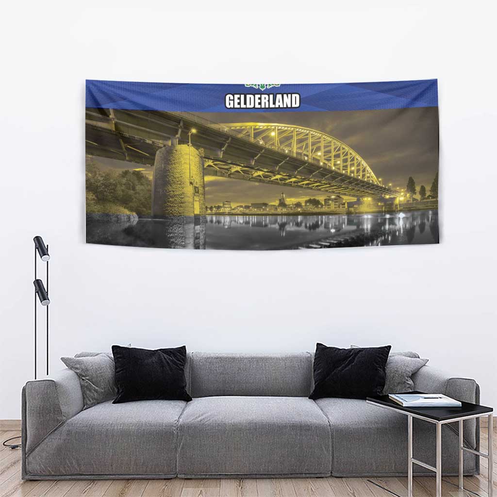 Netherlands Gelderland Province Tapestry Flag Style