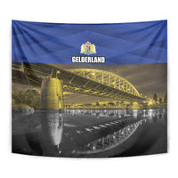 Netherlands Gelderland Province Tapestry Flag Style