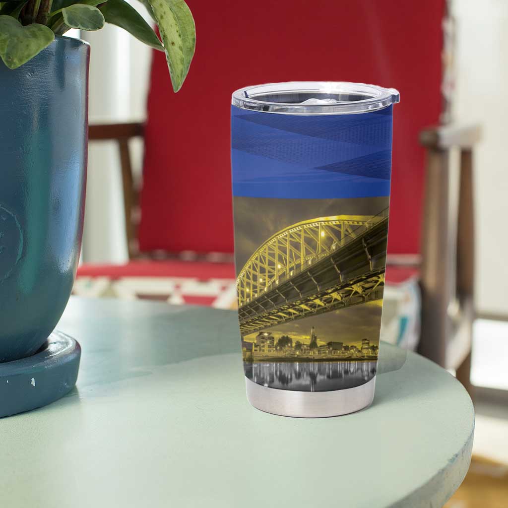 Netherlands Gelderland Province Tumbler Cup Flag Style