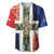 Netherlands Groningen Province Baseball Jersey Flag Style