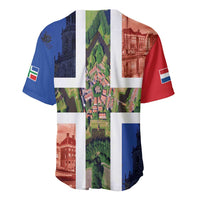 Netherlands Groningen Province Baseball Jersey Flag Style