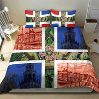 Netherlands Groningen Province Bedding Set Flag Style