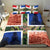 Netherlands Groningen Province Bedding Set Flag Style