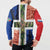 Netherlands Groningen Province Button Sweatshirt Flag Style