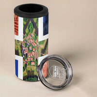 Netherlands Groningen Province 4 in 1 Can Cooler Tumbler Flag Style LT17