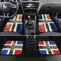 Netherlands Groningen Province Car Mats Flag Style