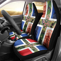 Netherlands Groningen Province Car Seat Cover Flag Style