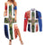 Netherlands Groningen Province Couples Matching Summer Maxi Dress and Long Sleeve Button Shirt Flag Style