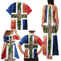 Netherlands Groningen Province Family Matching Tank Maxi Dress and Hawaiian Shirt Flag Style