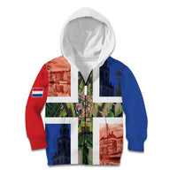 Netherlands Groningen Province Kid Hoodie Flag Style