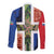 Netherlands Groningen Province Long Sleeve Button Shirt Flag Style
