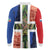 Netherlands Groningen Province Long Sleeve Polo Shirt Flag Style