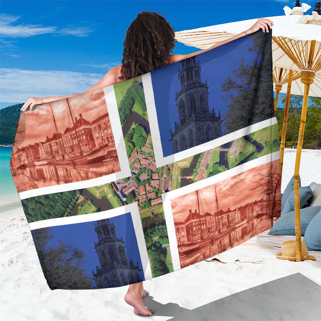 Netherlands Groningen Province Sarong Flag Style