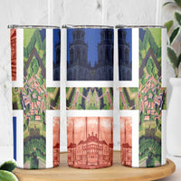 Netherlands Groningen Province Skinny Tumbler Flag Style LT17