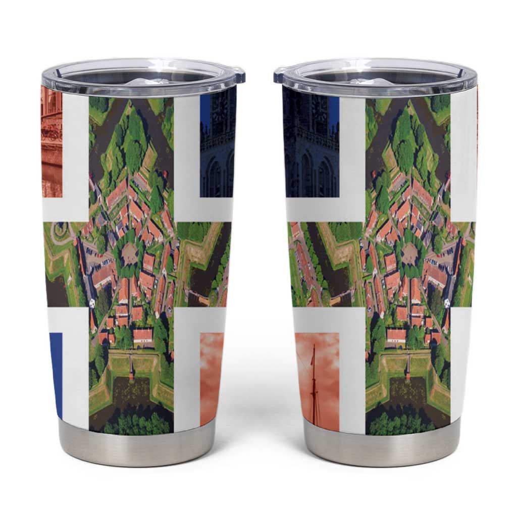 Netherlands Groningen Province Tumbler Cup Flag Style LT17