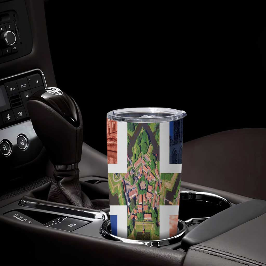 Netherlands Groningen Province Tumbler Cup Flag Style LT17