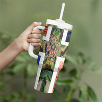 Netherlands Groningen Province Tumbler With Handle Flag Style LT17