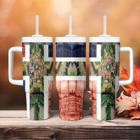 Netherlands Groningen Province Tumbler With Handle Flag Style LT17