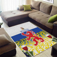 Netherlands Limburg Province Area Rug Flag Style