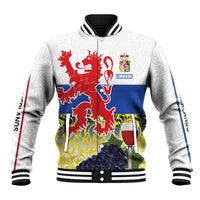 Netherlands Limburg Province Baseball Jacket Flag Style