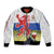Netherlands Limburg Province Bomber Jacket Flag Style