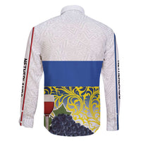 Netherlands Limburg Province Family Matching Long Sleeve Bodycon Dress and Hawaiian Shirt Flag Style