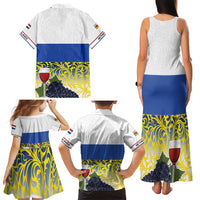 Netherlands Limburg Province Family Matching Tank Maxi Dress and Hawaiian Shirt Flag Style