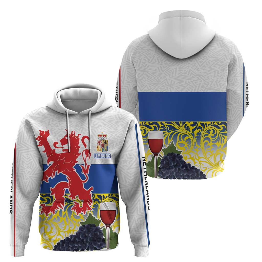 Netherlands Limburg Province Hoodie Flag Style