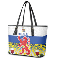 Netherlands Limburg Province Leather Tote Bag Flag Style