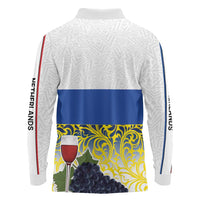 Netherlands Limburg Province Long Sleeve Polo Shirt Flag Style
