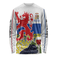 Netherlands Limburg Province Long Sleeve Shirt Flag Style