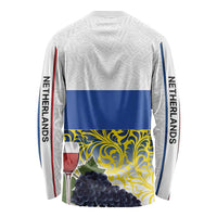 Netherlands Limburg Province Long Sleeve Shirt Flag Style