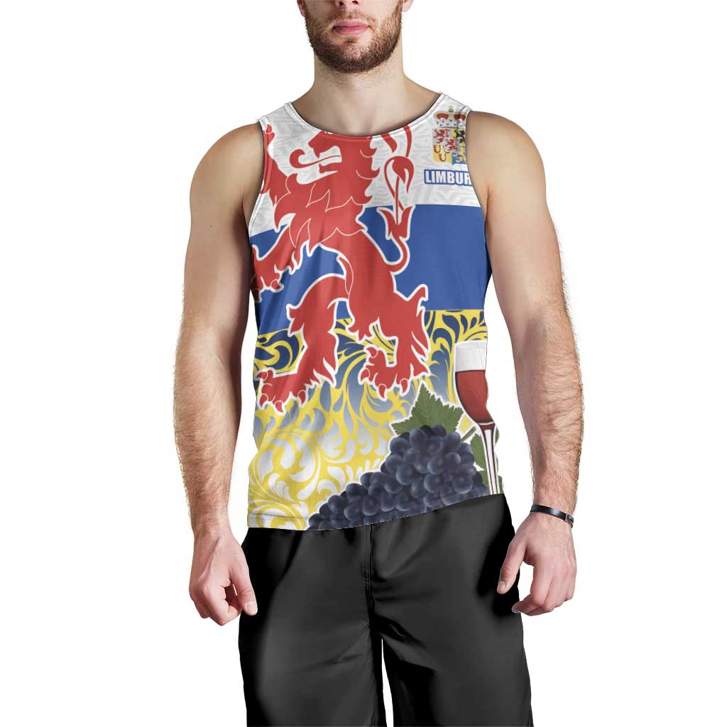 Netherlands Limburg Province Men Tank Top Flag Style