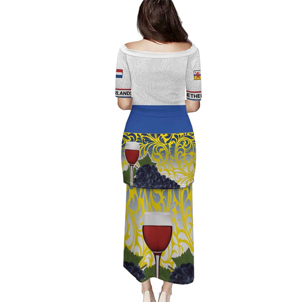 Netherlands Limburg Province Puletasi Flag Style