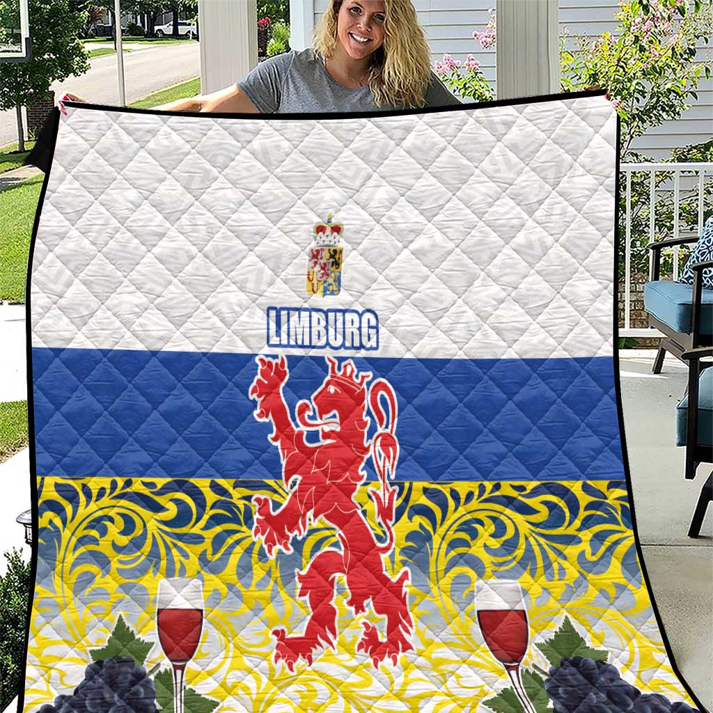 Netherlands Limburg Province Quilt Flag Style