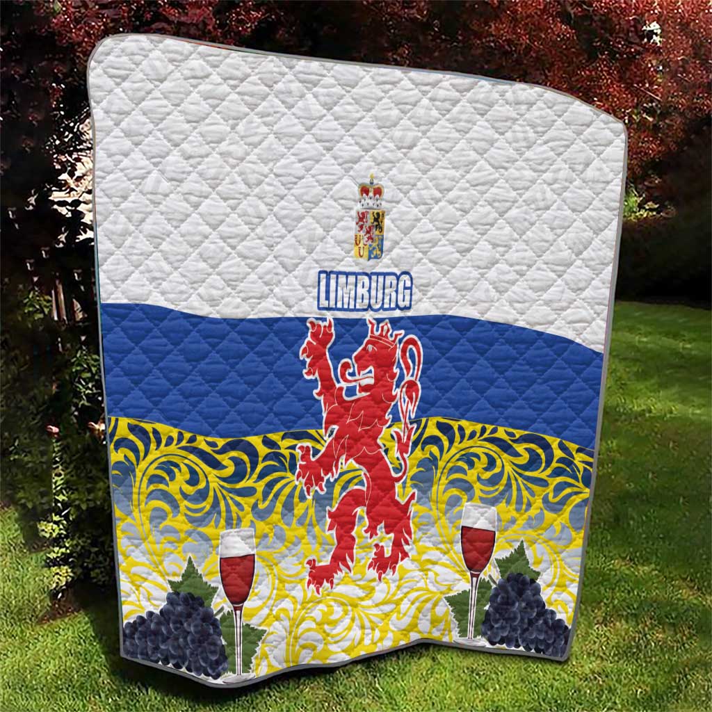 Netherlands Limburg Province Quilt Flag Style
