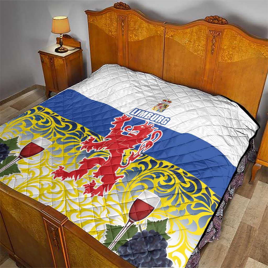 Netherlands Limburg Province Quilt Flag Style
