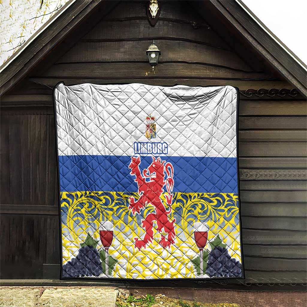 Netherlands Limburg Province Quilt Flag Style