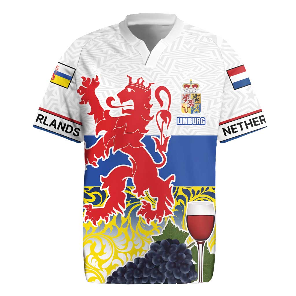 Netherlands Limburg Province Rugby Jersey Flag Style