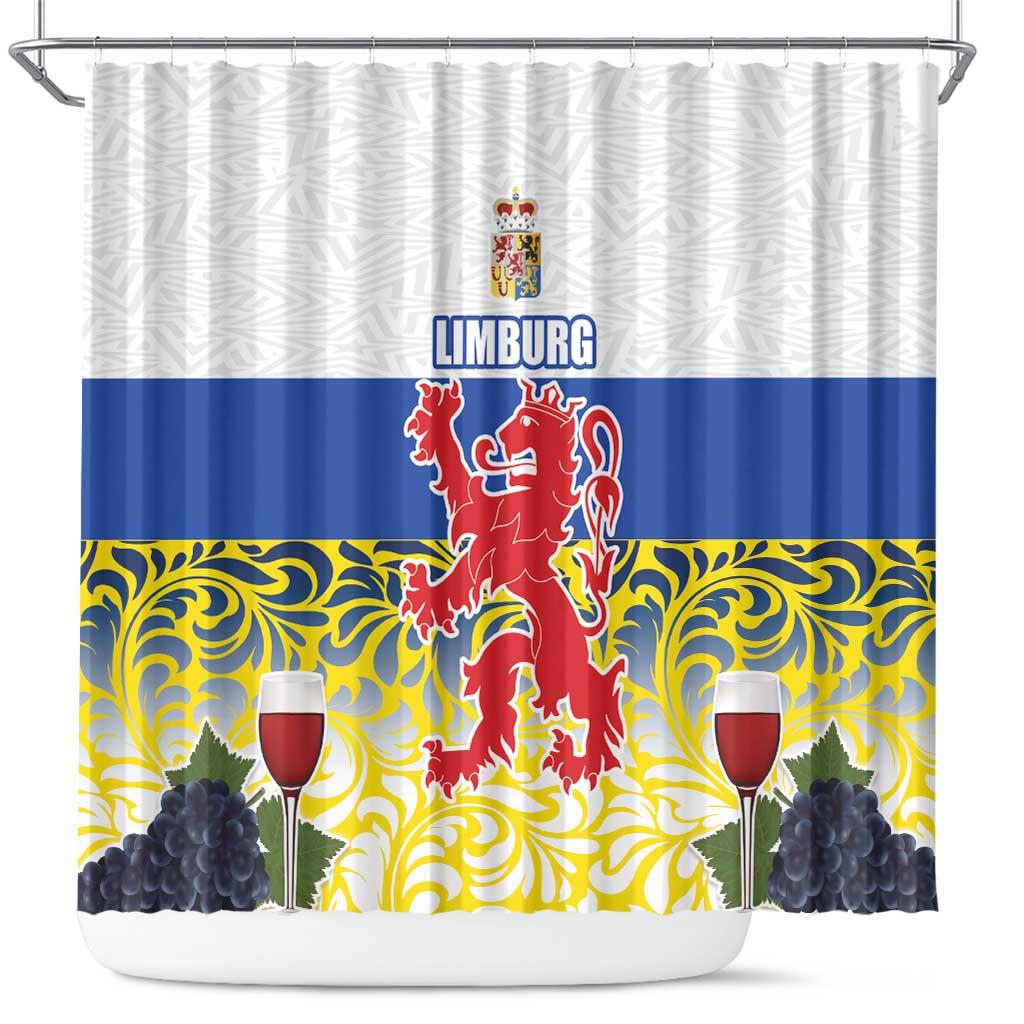 Netherlands Limburg Province Shower Curtain Flag Style