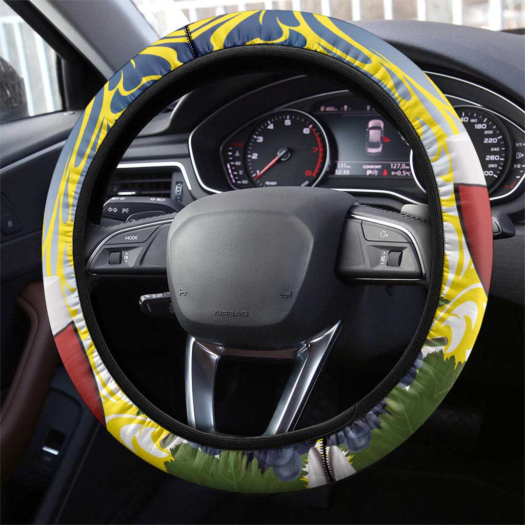 Netherlands Limburg Province Steering Wheel Cover Flag Style