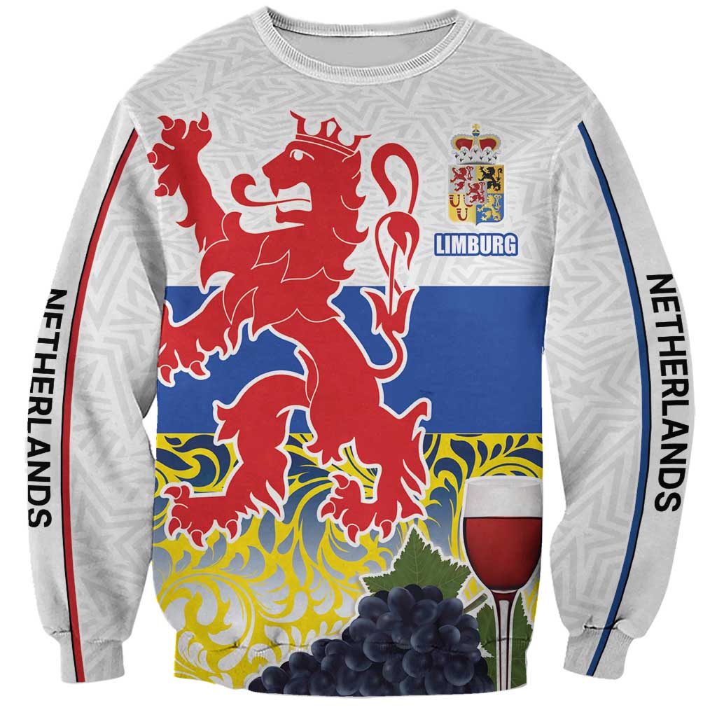 Netherlands Limburg Province Sweatshirt Flag Style