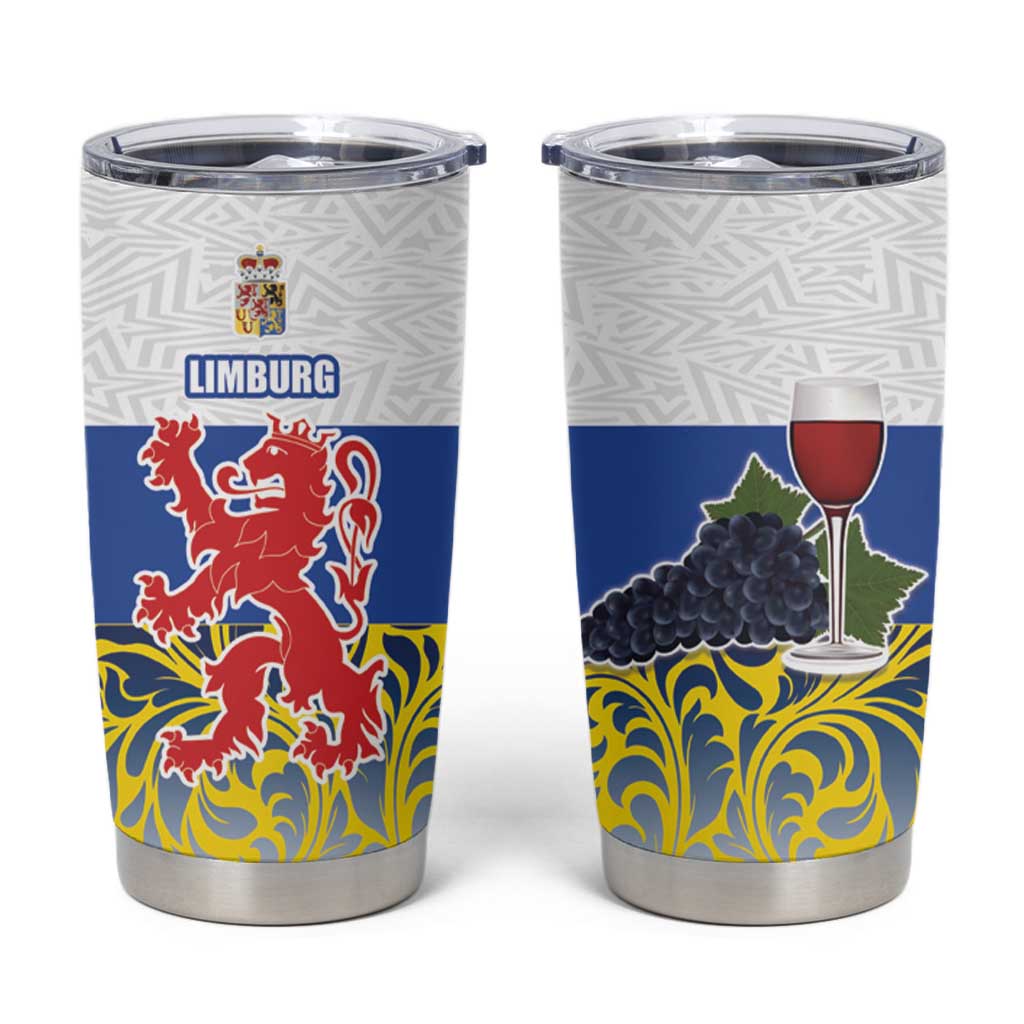 Netherlands Limburg Province Tumbler Cup Flag Style