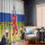 Netherlands Limburg Province Window Curtain Flag Style