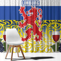 Netherlands Limburg Province Window Curtain Flag Style
