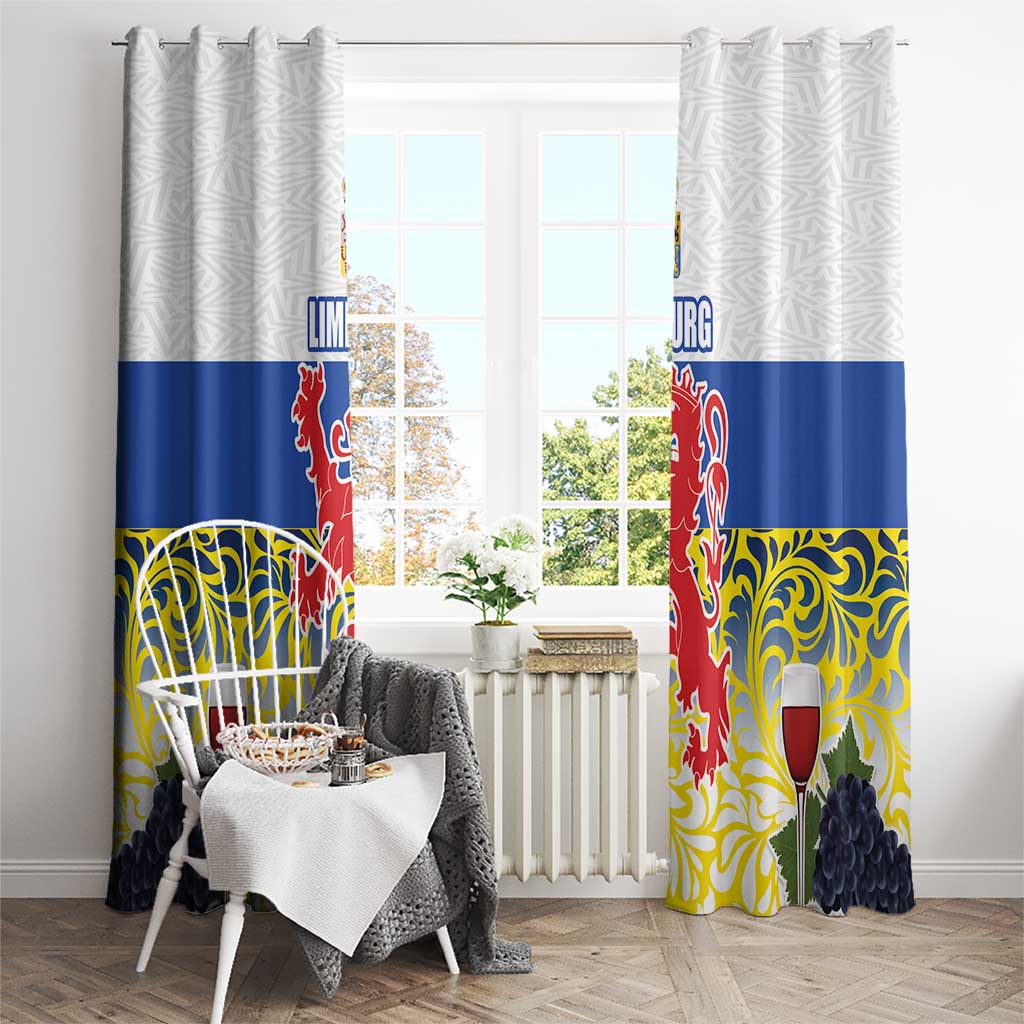 Netherlands Limburg Province Window Curtain Flag Style