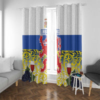 Netherlands Limburg Province Window Curtain Flag Style