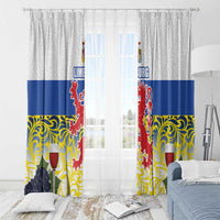 Netherlands Limburg Province Window Curtain Flag Style