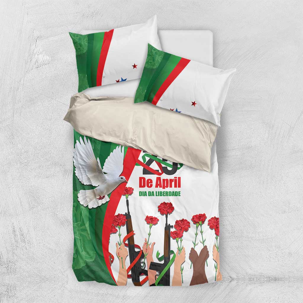Portugal Carnation Revolution Bedding Set Dia Da Liberdade 25 De April