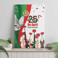 Portugal Carnation Revolution Canvas Wall Art Dia Da Liberdade 25 De April